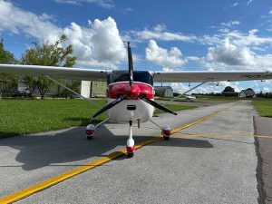 Vol d'initiation au pilotage d'AVION ulm dans les Vosges